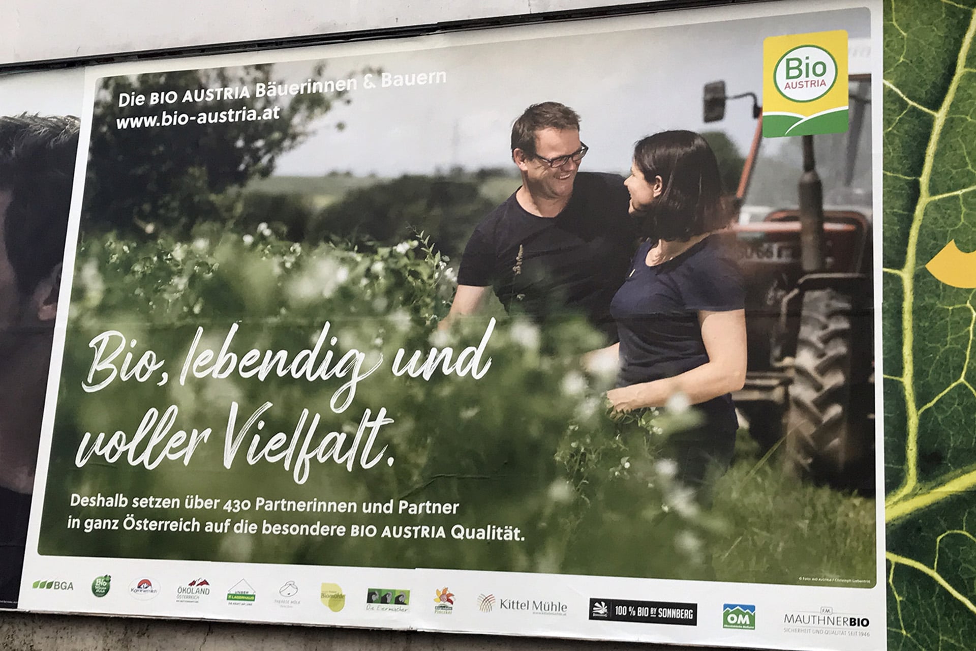 BIO AUSTRIA Plakatkampagne