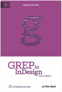 Cover des eBooks »GREP in InDesign« von Peter Kahrel